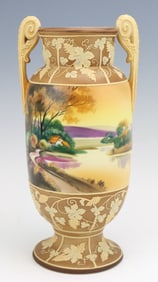Nippon Porcelain Vase