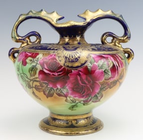 Nippon Porcelain Vase