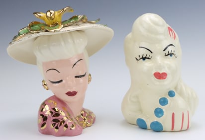 Glamour Girl Head Vases