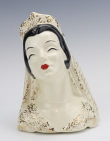 Royal Copley Head Vase