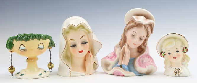 Holiday Head Vases