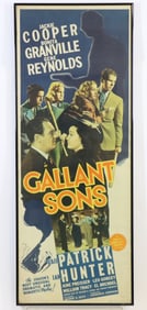 Gallant Sons Original Movie Poster