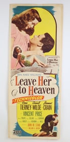 Leave Her To Heaven Movie Poster