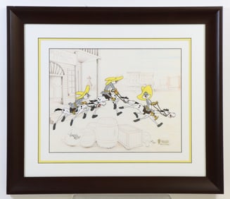 Warner Brothers Bugs Bunny Signed Cel