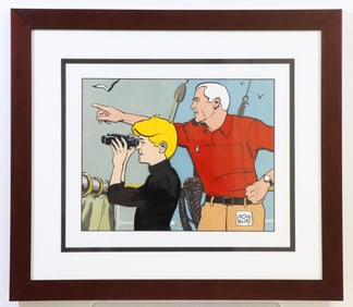 Jonny Quest Animation Cel