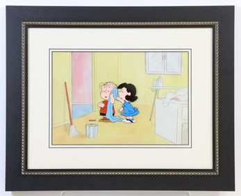 Linus & Lucy Animation Cel