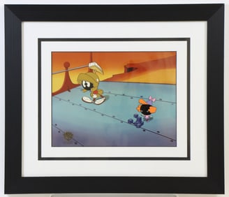 Warner Brothers Marvin the Martian Framed Cel
