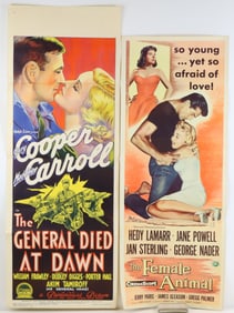 Hedy Lamarr & Gary Cooper Original Movie Posters