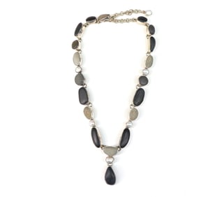 Modernist Sterling Silver Necklace
