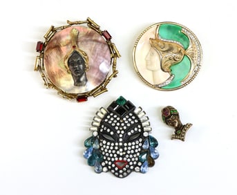 Art Deco Style Brooches