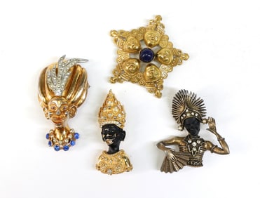Figurative Brooches