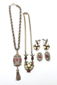 Nettie Rosenstein Silver and Enamel Jewelry