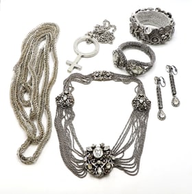 Miriam Haskell Jewelry with Anders Andersen Danish Pendant