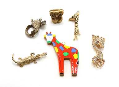 Animal Brooches