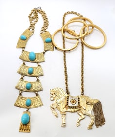 Carolee and Cadoro Gold-Tone Jewelry