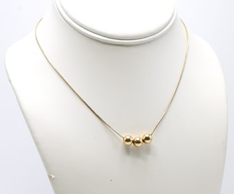 14K YG Necklace