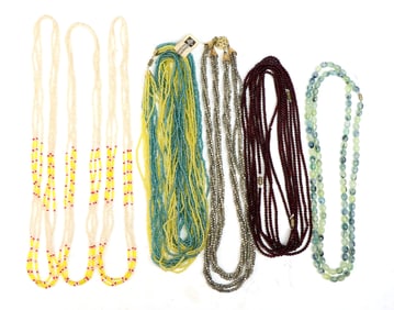Multi-Strand Beaded Necklaces