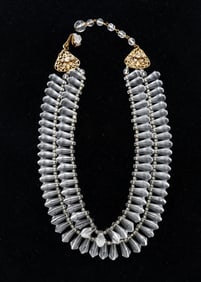 Miriam Haskell Faux Crystal Necklace