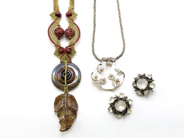 Nette Rosenstein, Karen Smith, and Miriam Haskell Jewelry
