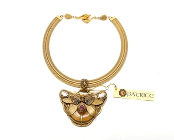 Patrice Gold-Tone Pendant Necklaces