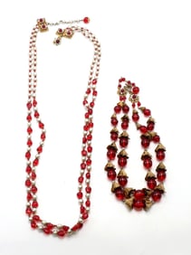 Miriam Haskell Beaded Necklaces