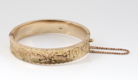 14k YG Bangle Bracelet