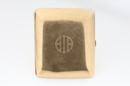 14k YG Cigarette Case
