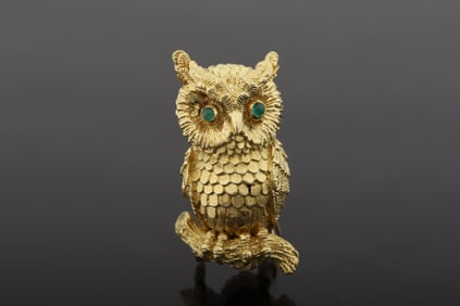 18k YG Pin