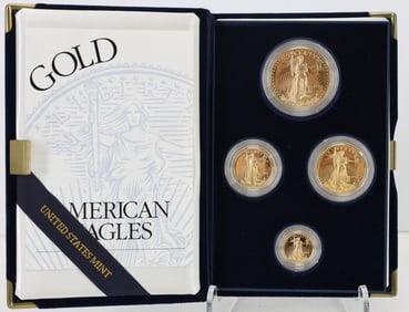 American Eagle Gold Bullion Coin Set, 1994