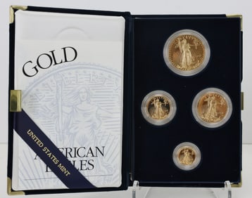 American Eagle Gold Bullion Coin Set, 1997