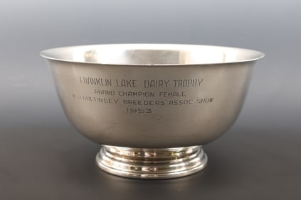 International "Paul Revere Reproduction" Sterling Silver Bowl