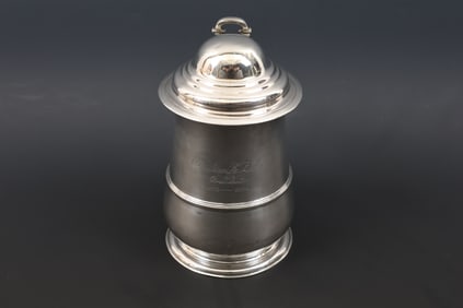 Georgian British Sterling Silver Tankard
