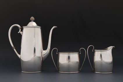 Stone Associates Sterling Silver Demitasse Service