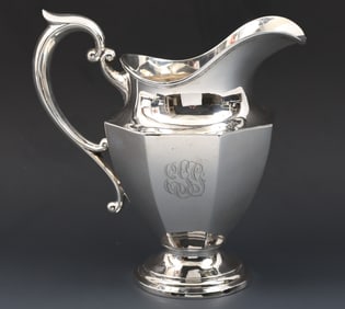 Dominick and Haff Sterling Silver Pitcher