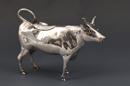 Dutch 833 Silver Cow Creamer