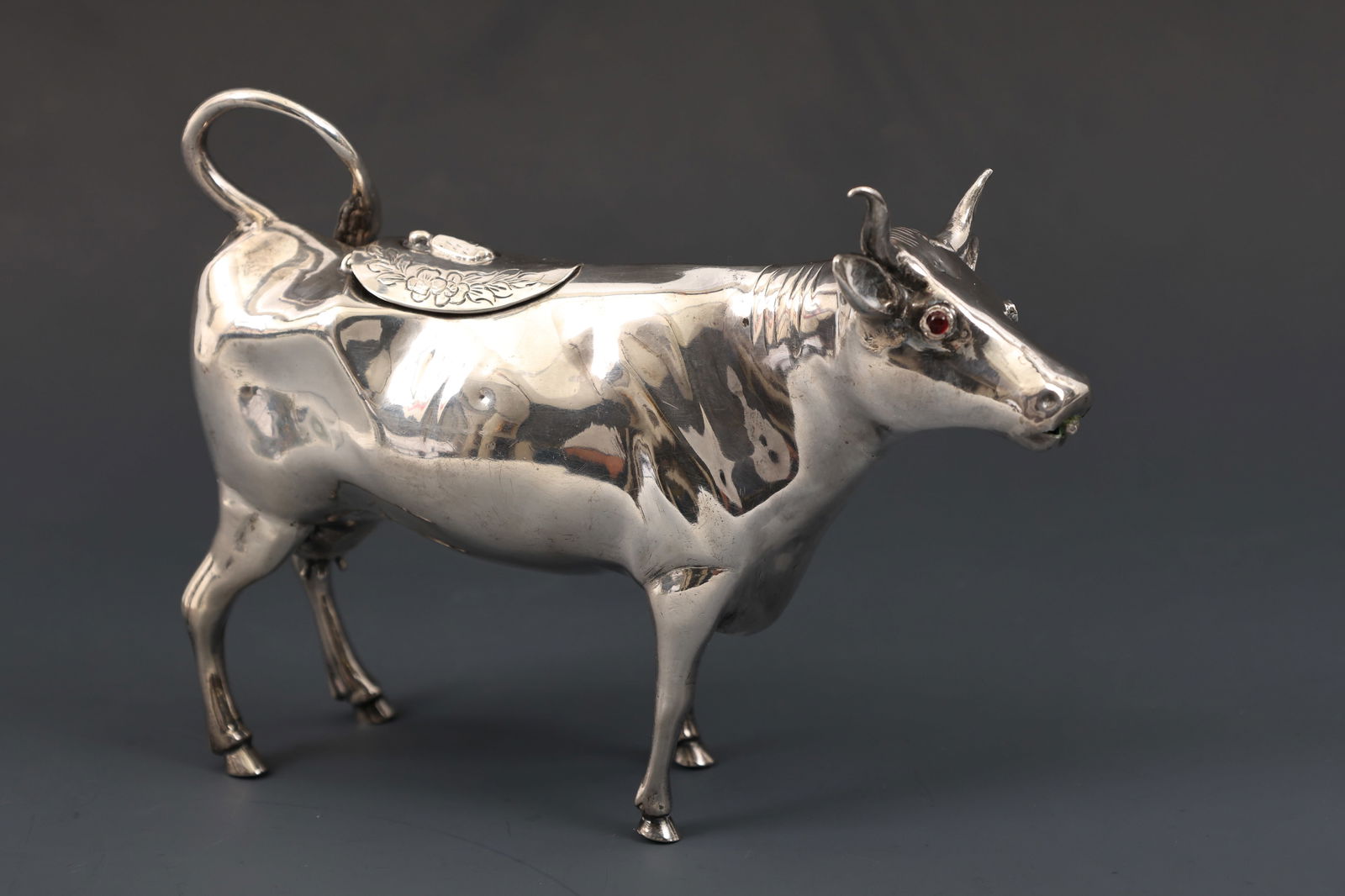 Dutch 833 Silver Cow Creamer (1 of 7)