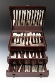 Gorham "Plymouth" Sterling Silver Flatware Service for 12