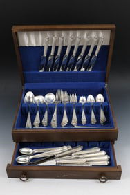 Gorham "Plymouth" Sterling Silver Flatware Service for 8