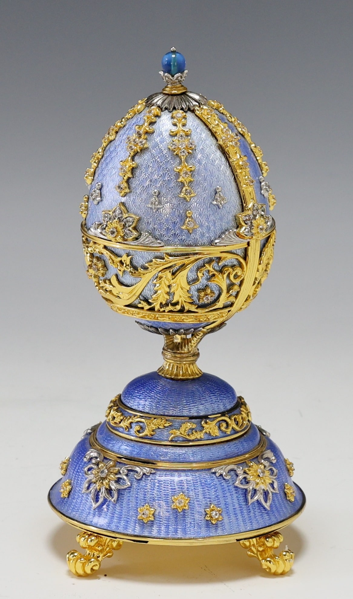 Franklin Mint Sterling Silver Faberge Egg (1 of 10)