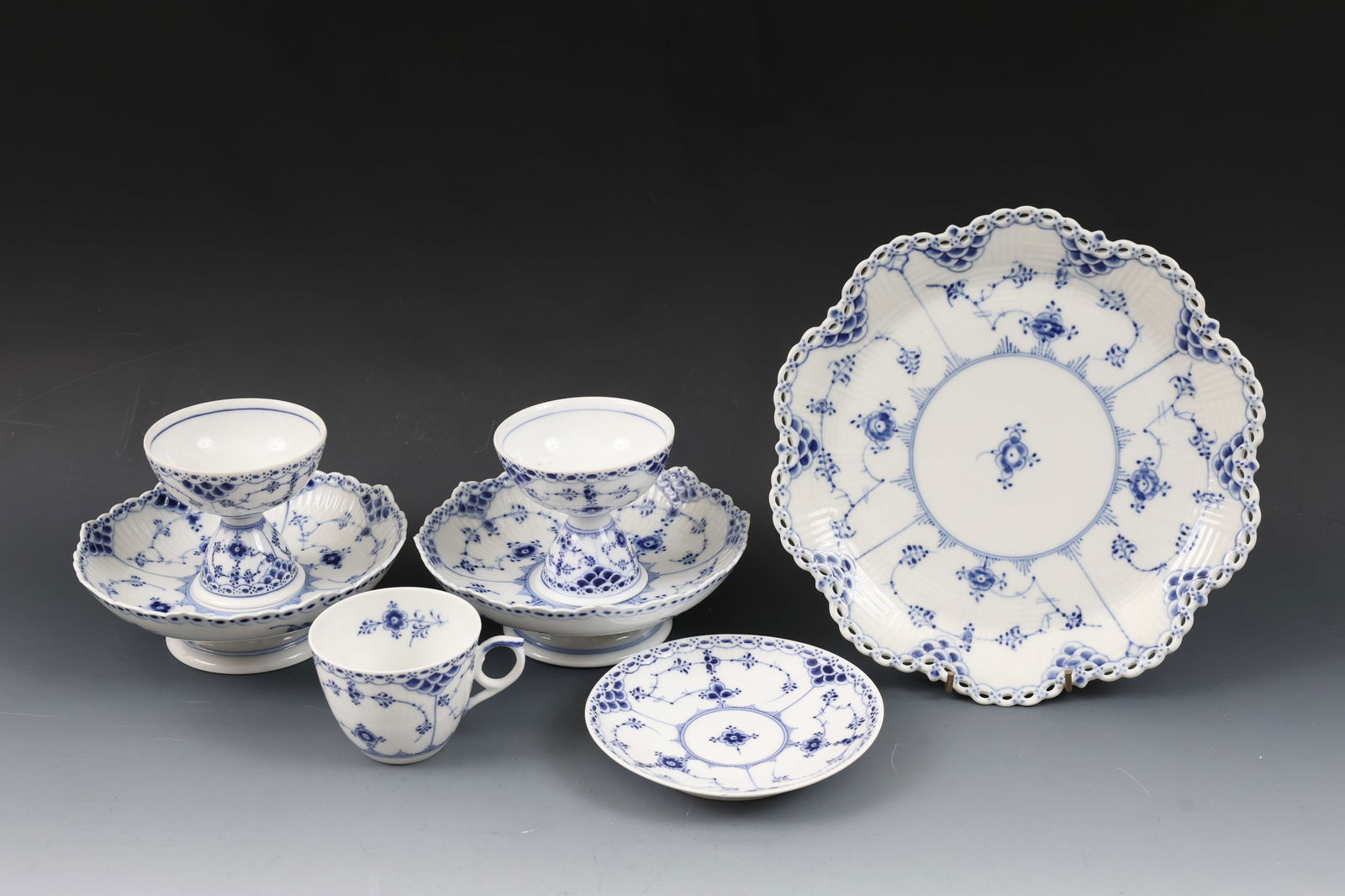 Royal Copenhagen "Blue Fluted - Full Lace / Half Lace" Porcelain Tablewares (1 of 19)