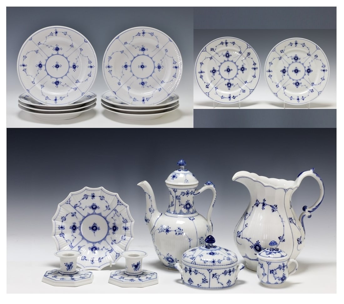 Royal Copenhagen "Blue Fluted - Plain" Porcelain Tablewares (1 of 20)