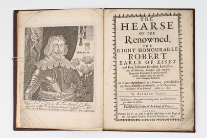 Sermon on the Death of Robert the Earl of Essex-17th century