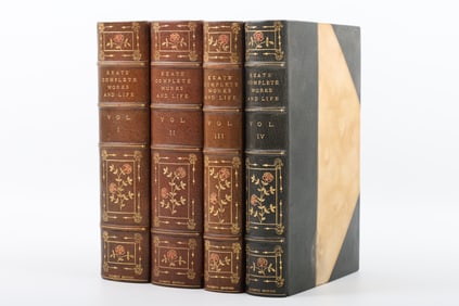 "The Complete Works of John Keats" set 1904-6 Fine Bindings