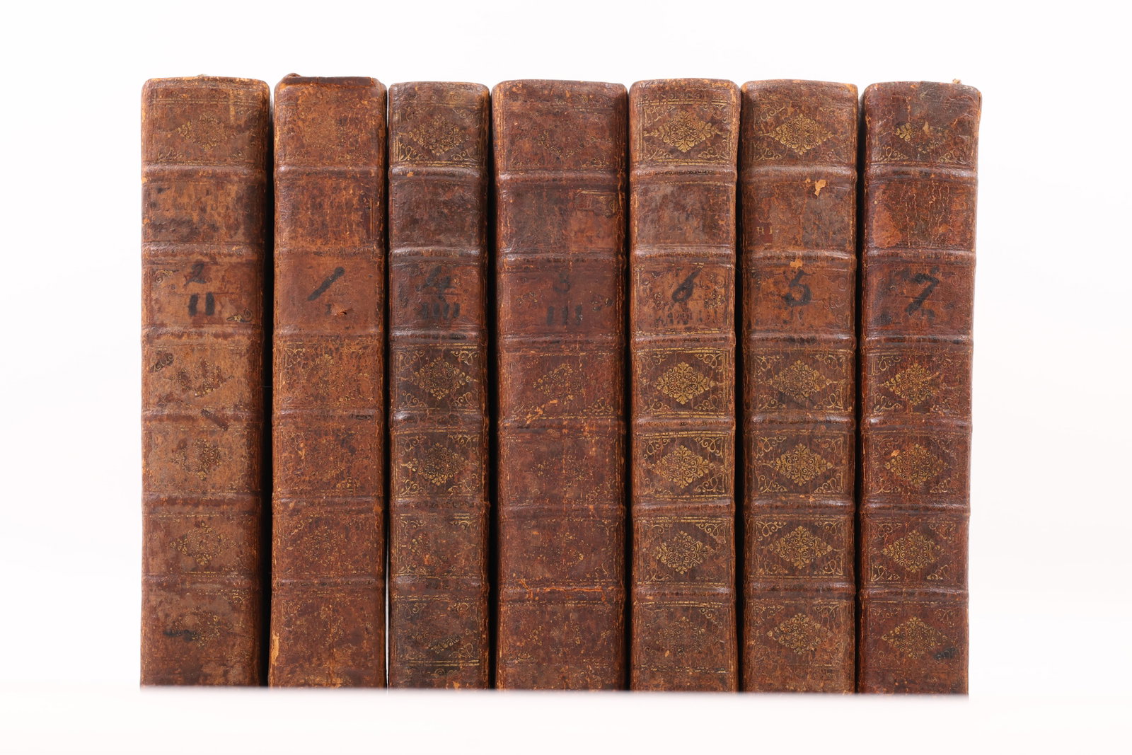The History of the Rebellion and Civil Wars in England by Earl of Clarendon-1731 Printing: Set of leatherbound books titled "The History of the Rebellion and Civil Wars in England, Begun in the Year 1641. With the precedent Passages, and Actions, that contributed thereunto, and the happy En