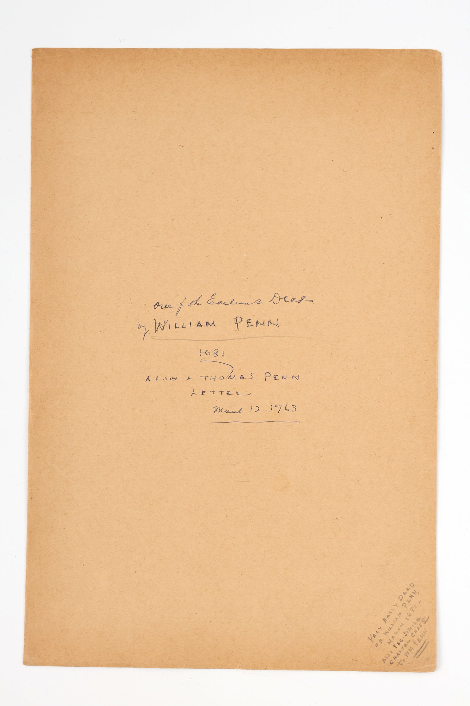 Germantown Pennsylvania Indenture 1704 signed by Francis Daniel Pastorius (1 of 16)