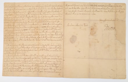 Autograph of Thomas Penn