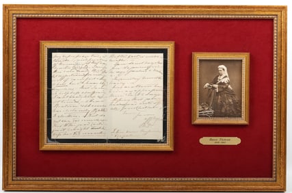 Autograph of Queen Victoria
