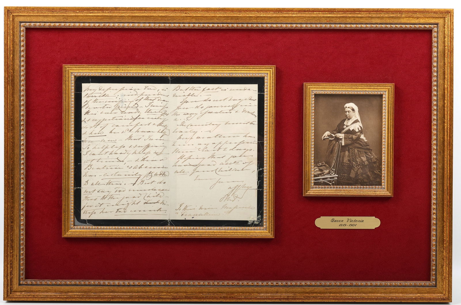 Autograph of Queen Victoria (1 of 10)