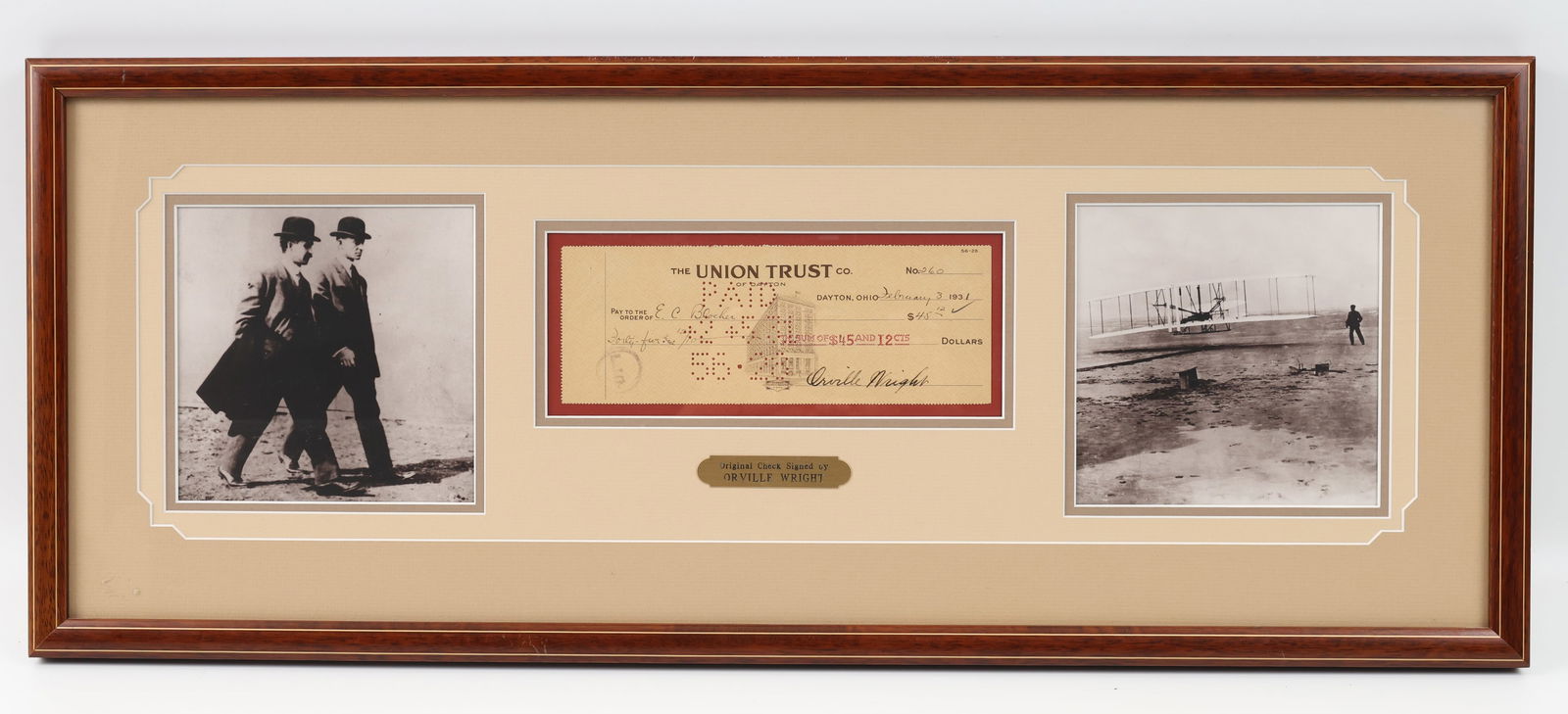 Autograph of Orville Wright (1 of 6)