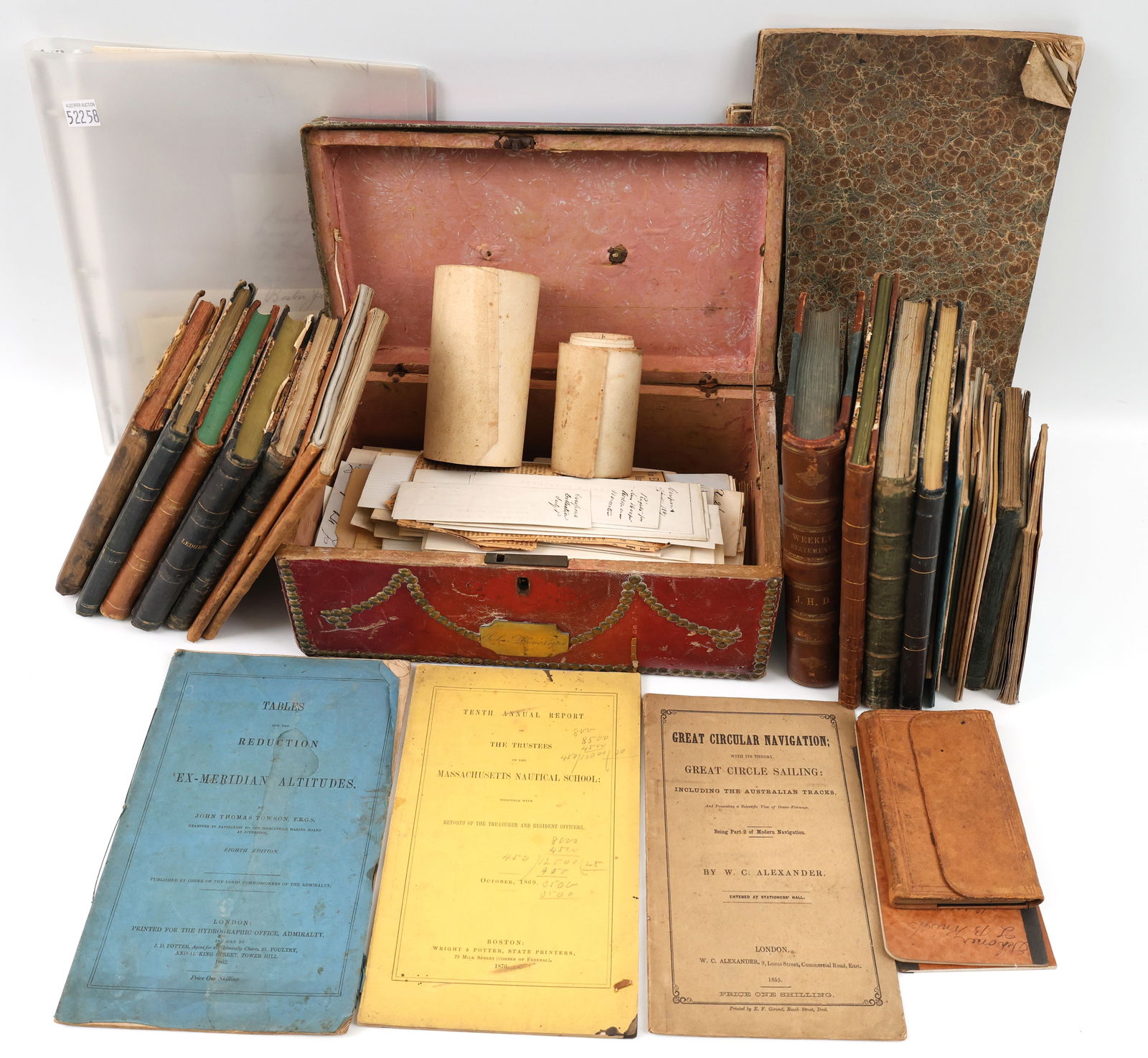 19th Century Devereux Archive- Shipping Massachusetts (1 of 17)